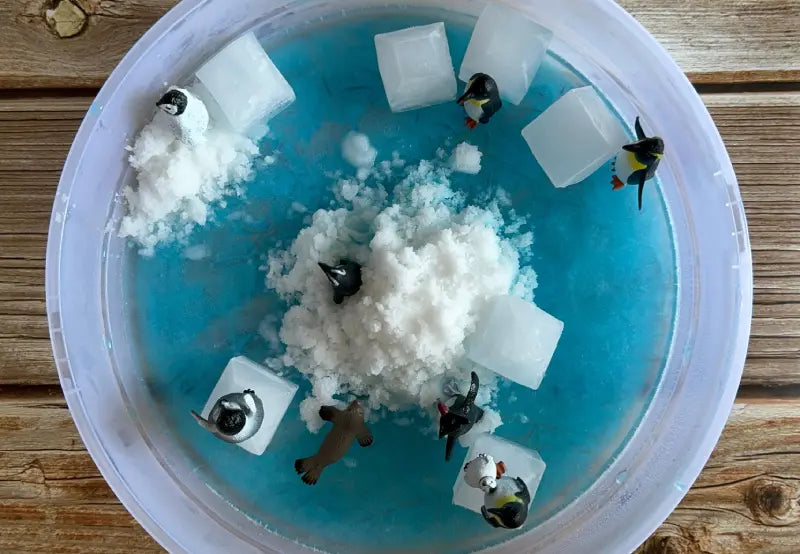 Senzorička igra Frozen, polarni svijet 🧊❄️