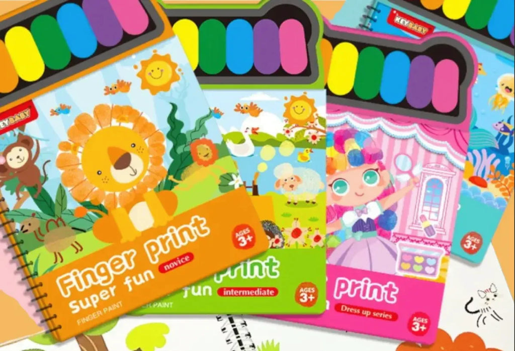 Kreativna knjiga otisaka za djecu: Aktivnost bez ekrana za razvoj fine motorike i mašte