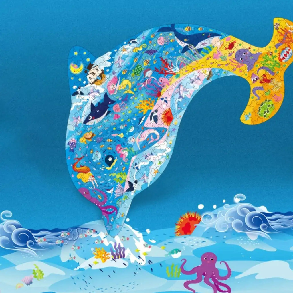 3D Puzzle životinja Dupin zabava za cijelu obitelj