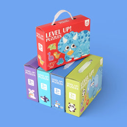 Edukativne dječje prve puzzle - Level Up set