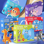 Edukativne dječje prve puzzle - Level Up set