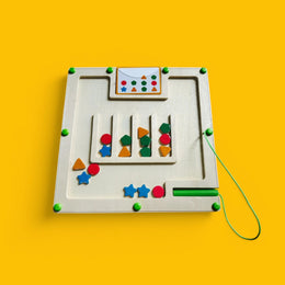 Montessori magnetna ploca kartice i oblici 1