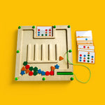 Montessori magnetna ploca - kartice i oblici 2