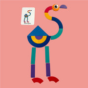 Montessori Tangram slagalica bijela 3 Malci znalci