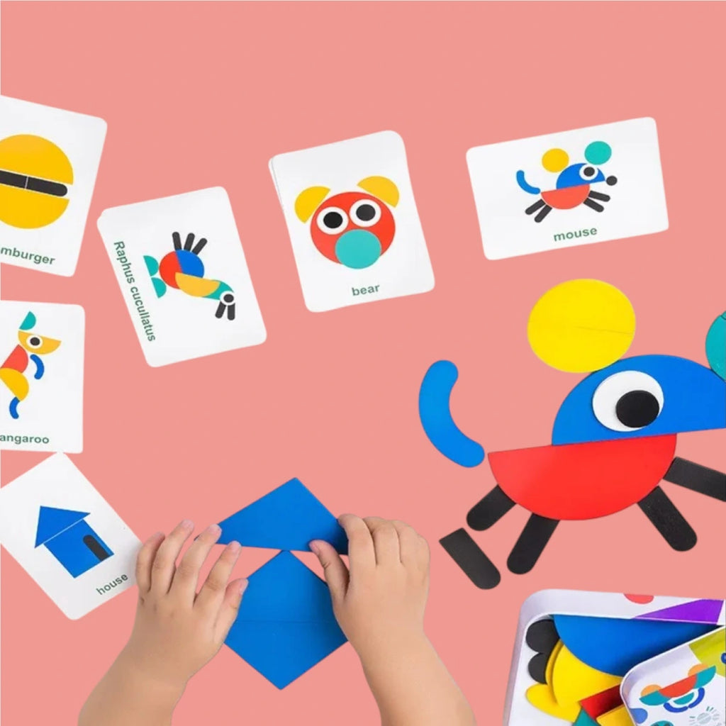 Montessori Tangram slagalica za djecu