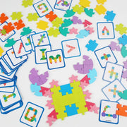 Montessori slagalice s karticama, abeceda, brojevi i motivi