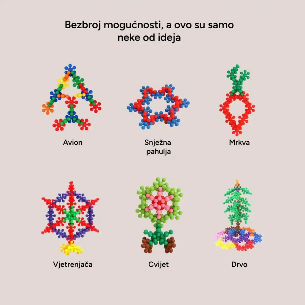 Ideje za spajanje cvjetića