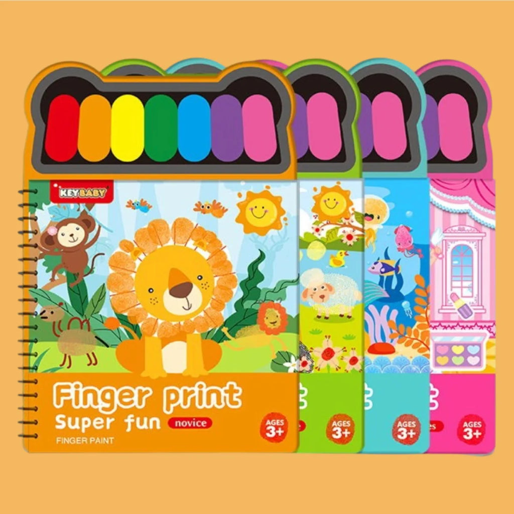 Knjiga aktivnosti otisci prstiju Malci znalci