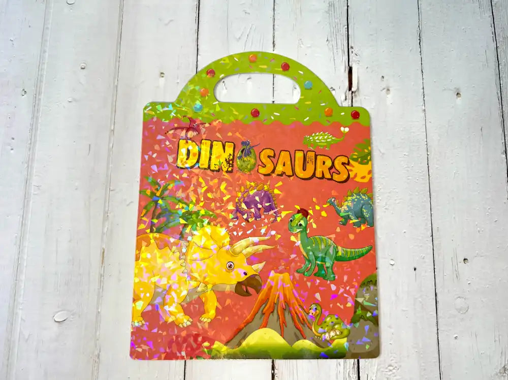 Knjižica višekratnih naljepnica u motivima dinosaura