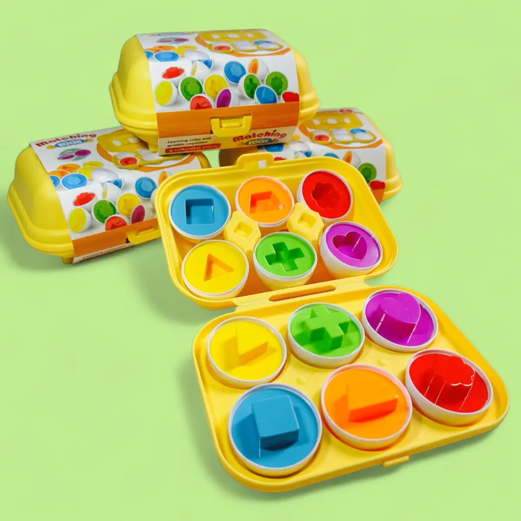 Montessori senzorička igračka oblici jaja