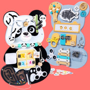Panda - montessori senzorna edukativna ploča aktivnosti